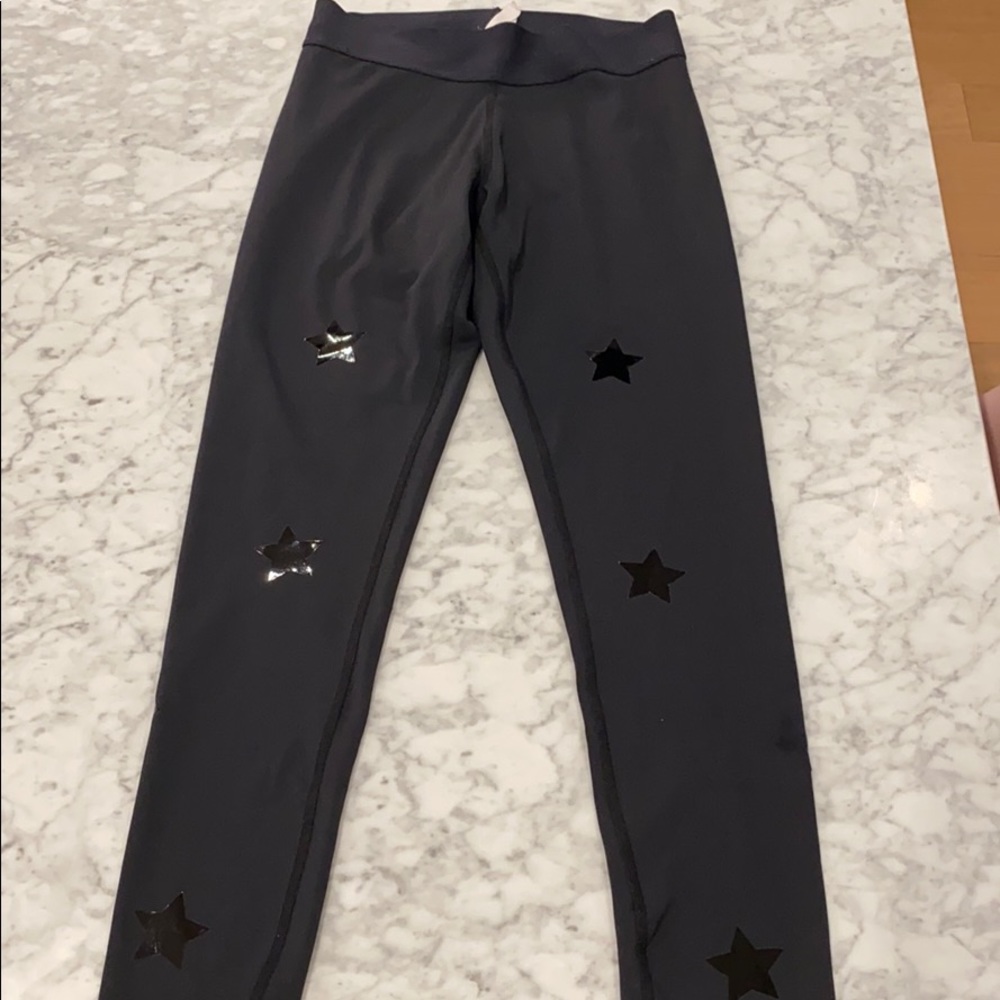 Splendid black star leggings